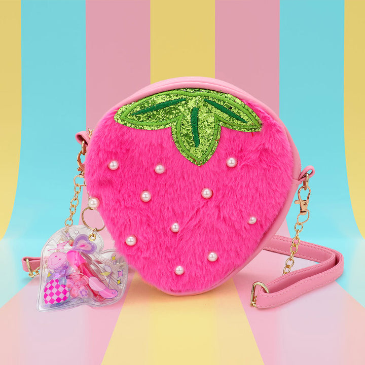 Hot Focus Sweet Heart Strawberry Crossbody Bag