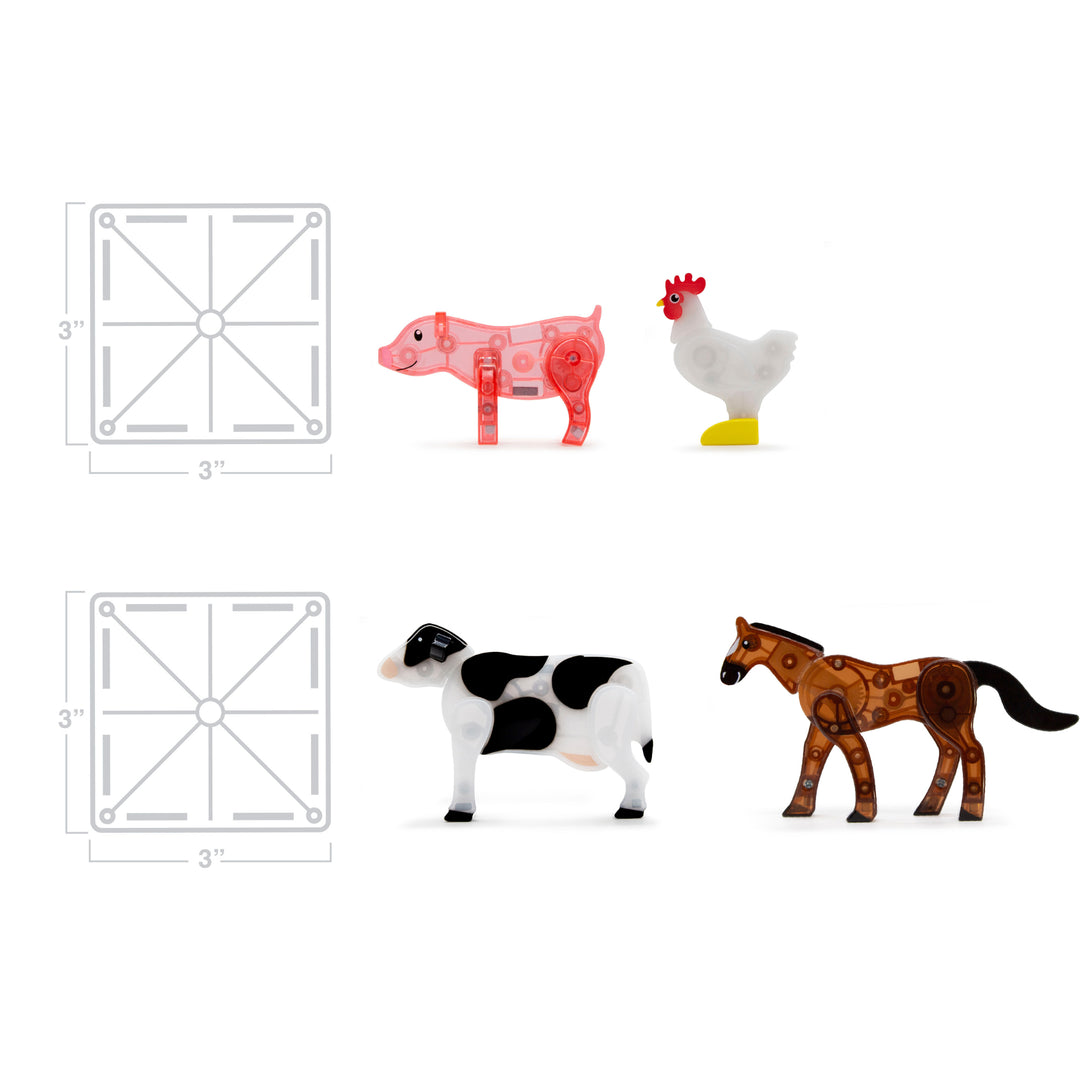 MAGNA-TILES®Farm Animals 25-Piece Set