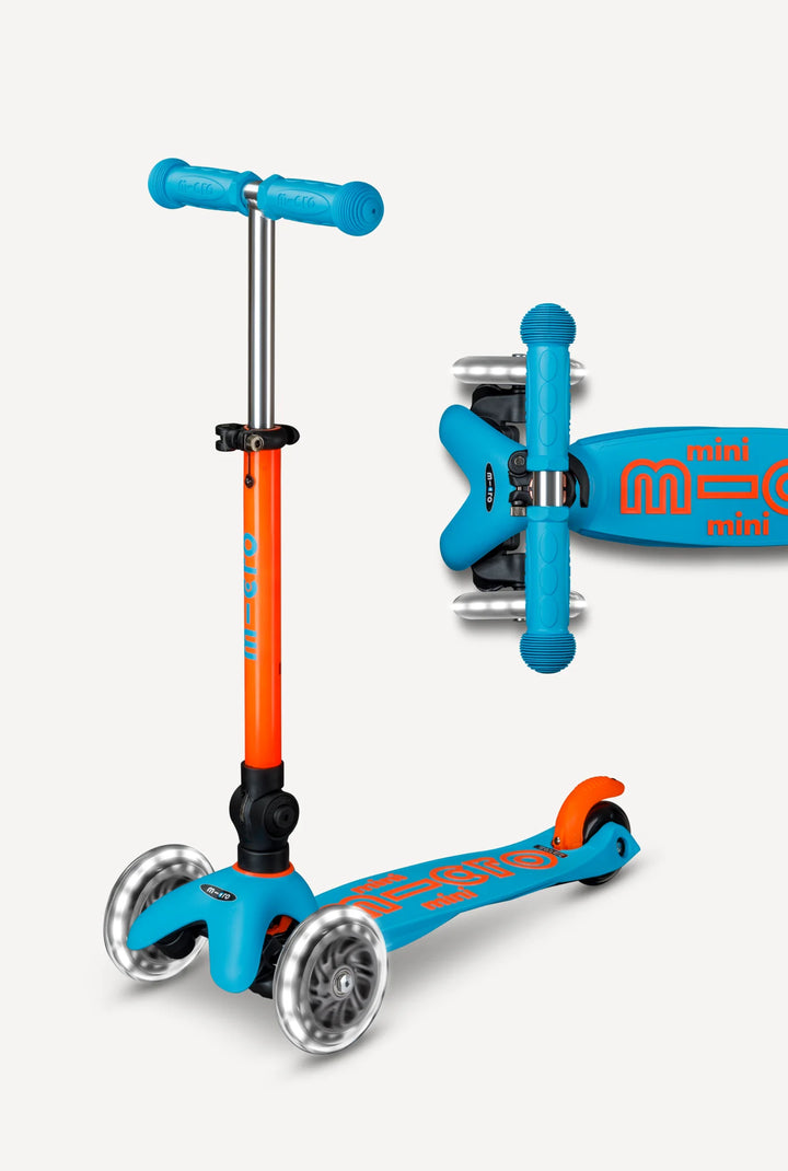 Micro Mini Foldable LED Scooter