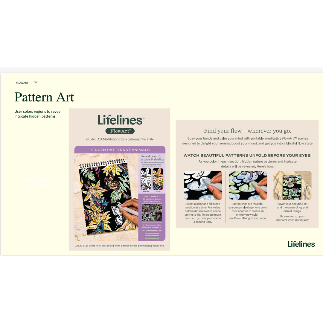 Lifelines FlowArt : Hidden Patterns | Animals