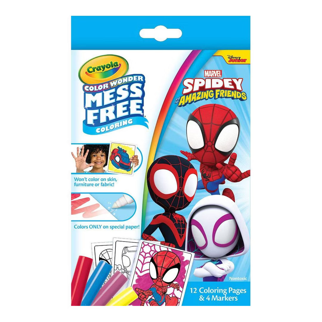 Crayola Color Wonder Spidey & His Amazing Friends Mini Box Set