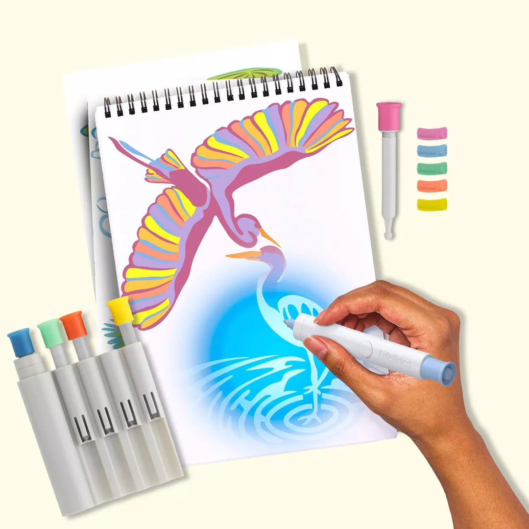 Lifelines FlowArt - UV Art - Wildlife