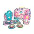 Flower Fairy Tin Tea Set w/ Storage Case by Bright Stripes