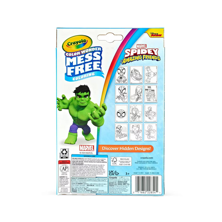 Crayola Color Wonder Spidey & His Amazing Friends Mini Box Set