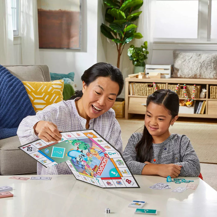 Monopoly Junior Double-Sided Board Game (Kids Ages 4+)
