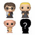 Funko Bitty POP! Harry Potter - Harry in Robe with Scarf 4-Pack