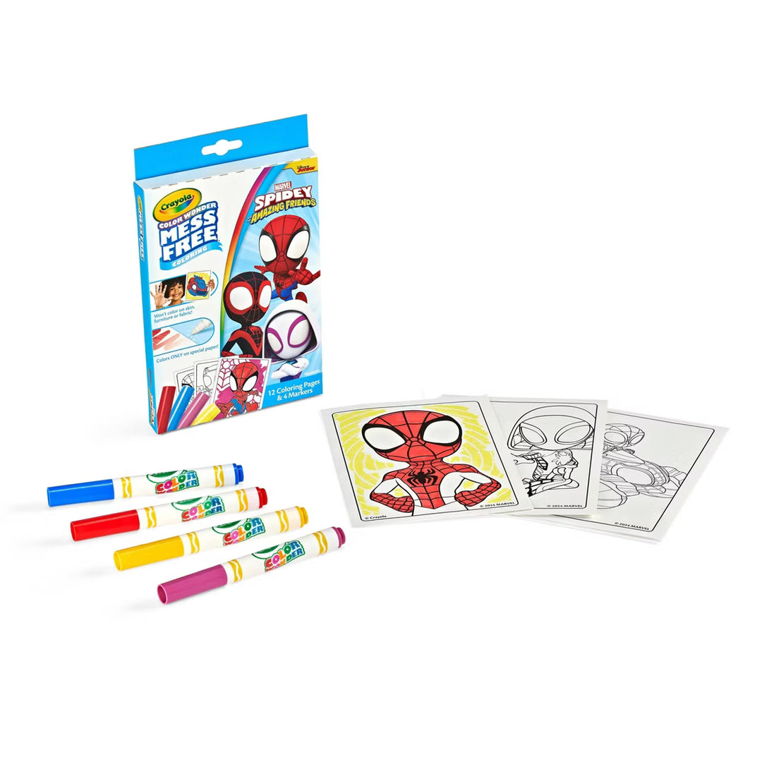 Crayola Color Wonder Spidey & His Amazing Friends Mini Box Set