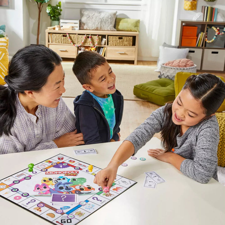 Monopoly Junior Double-Sided Board Game (Kids Ages 4+)