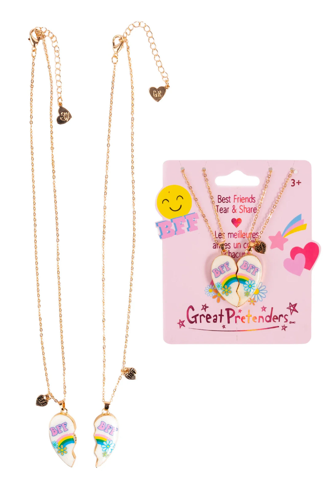 Great Pretenders Tear &amp; Share Necklaces