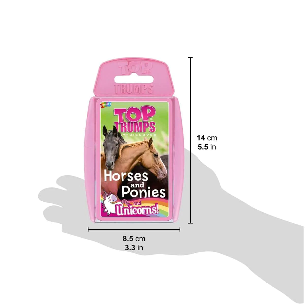 Horses, Ponies and Unicorns Top Trumps Card Game