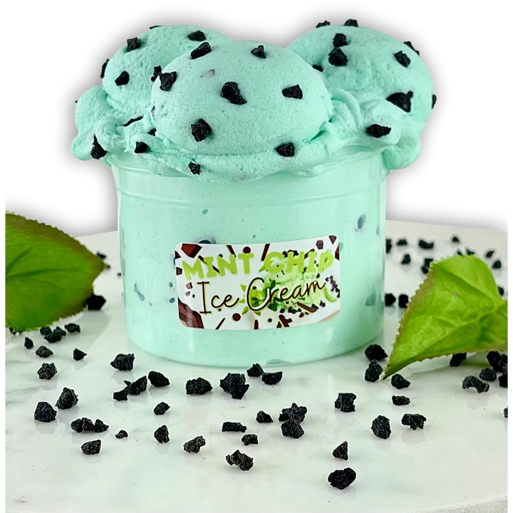 DopeSlimes Mint Chip Ice Cream Slime 8oz