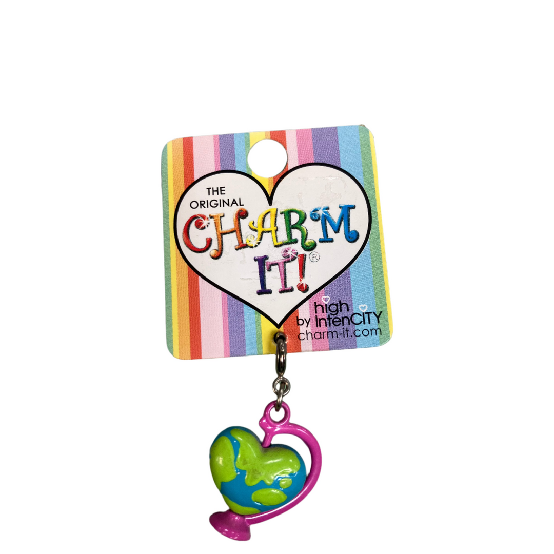 Heart Globe Charm by Charm it!