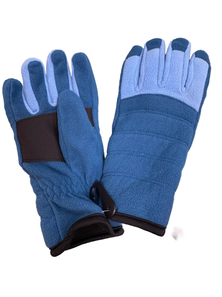 Grand Sierra Girls Microfleece 2-Tone Gloves Size 7-16