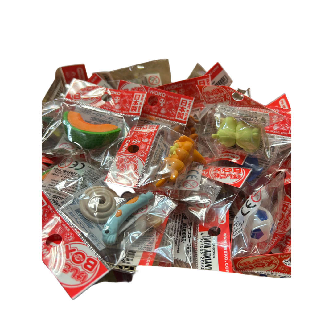 Puzzle Eraser Assorted