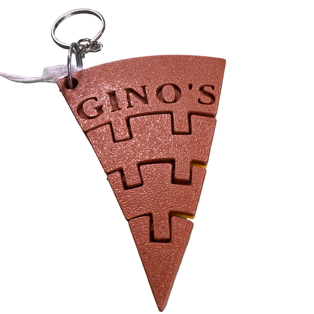 I Love NY Food Keychains