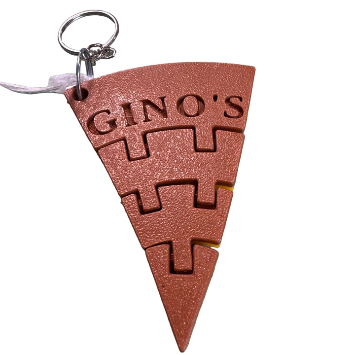I Love NY Food Keychains