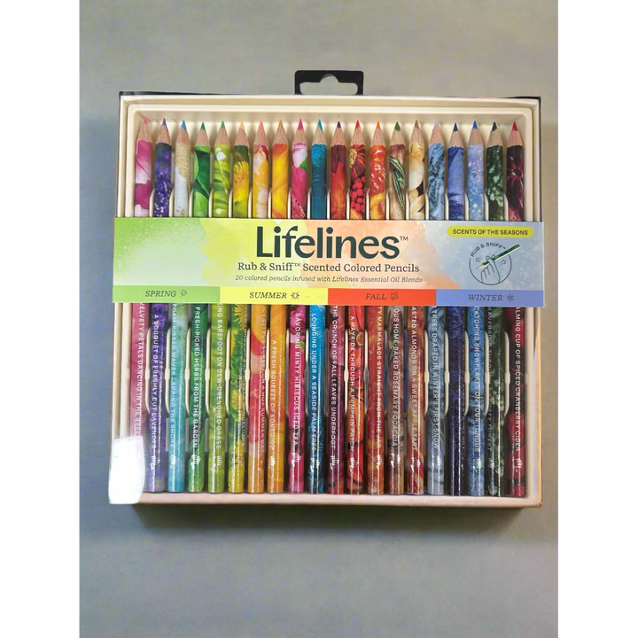 Lifelines Scented Colored Pencils 20 pack- Scents of the Seasons