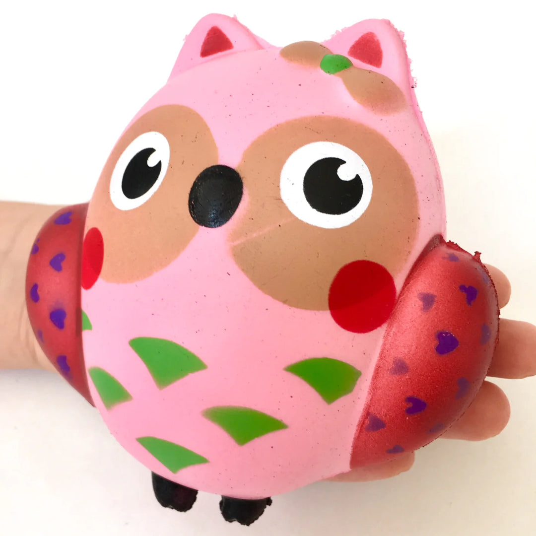 Pink Owl Squishy