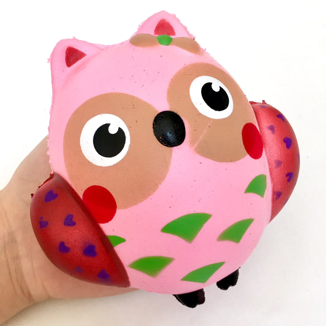 Pink Owl Squishy