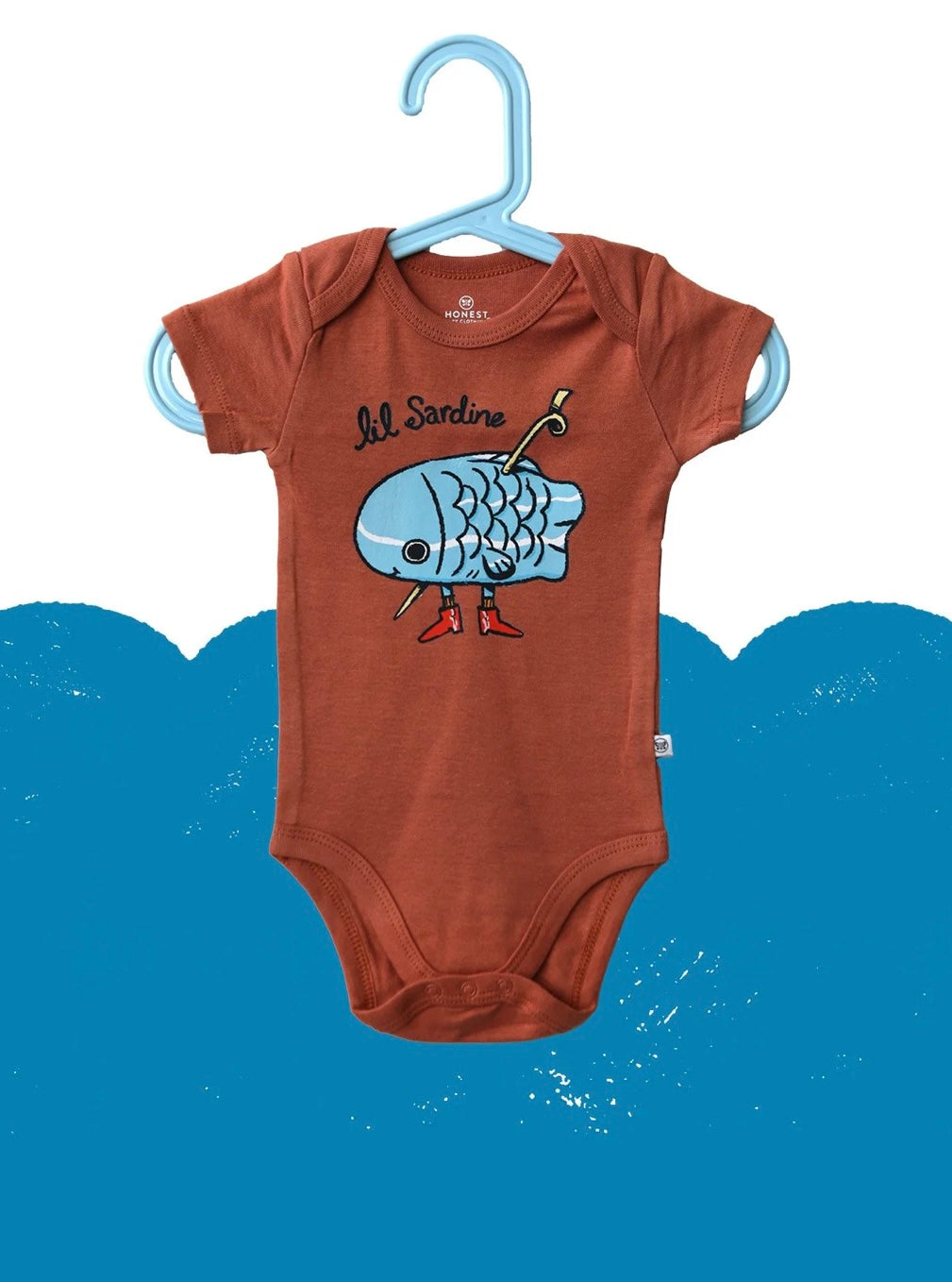 Lil' Sardine Onesie - Can of Sardines