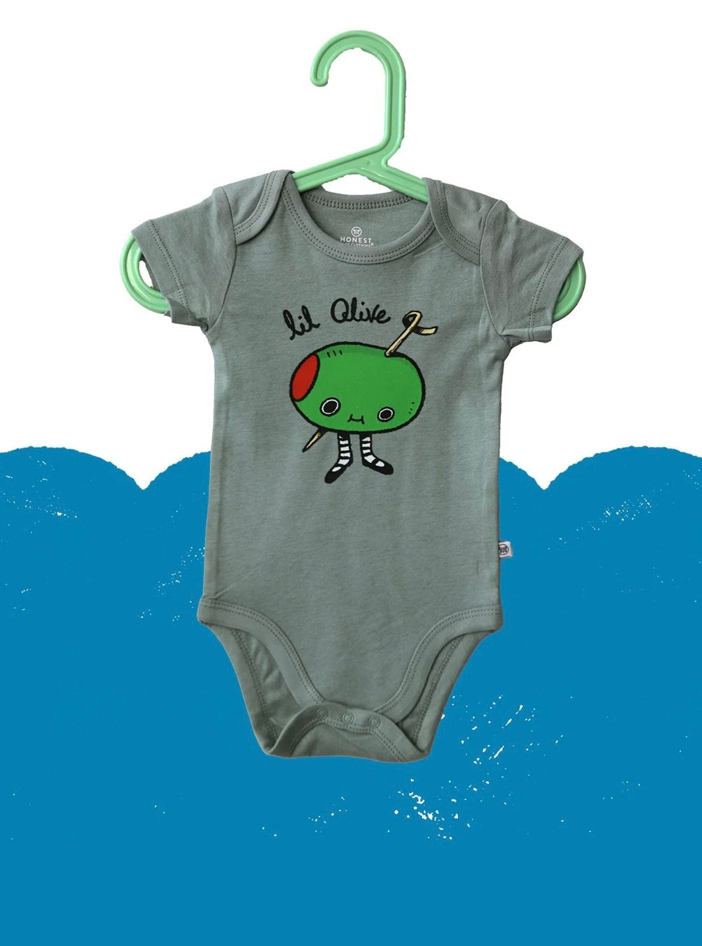 Lil Olive Baby Onesie – Can of Sardines