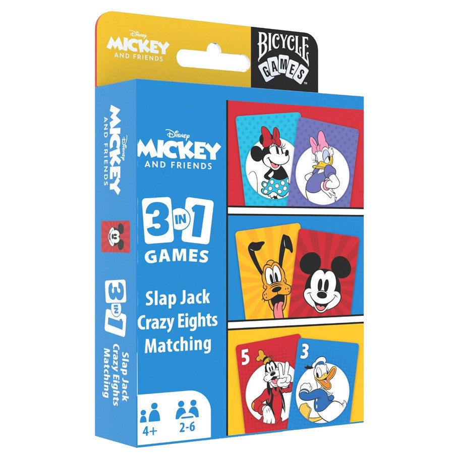 Bicycle Disney Mickey & Friends 3-in-1 Card Games