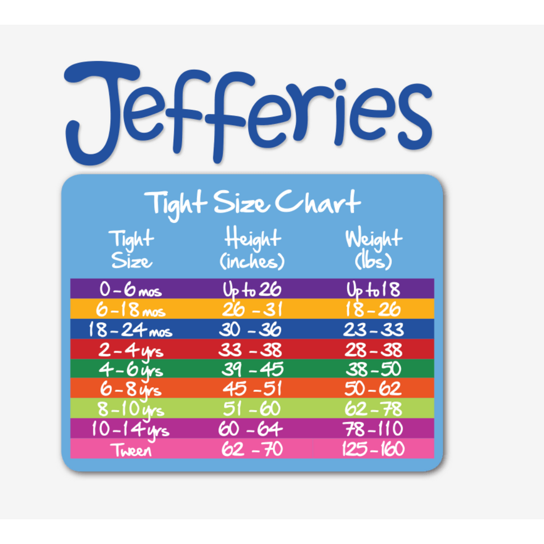 Jefferies Socks  Pima Cotton Tights 1 Pair