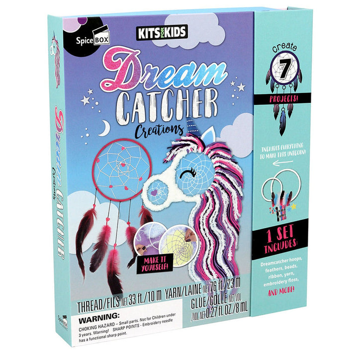 SpiceBox Kits for Kids Dreamcatcher Creations