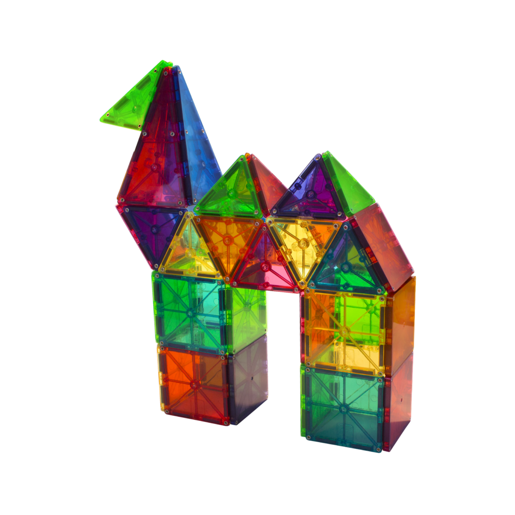 Magna Tiles Clear Colors - 100 Piece Set