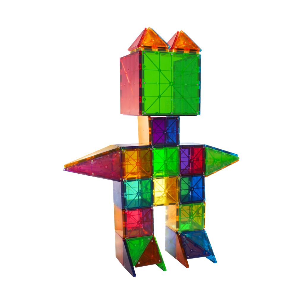 Magna Tiles Clear Colors - 100 Piece Set