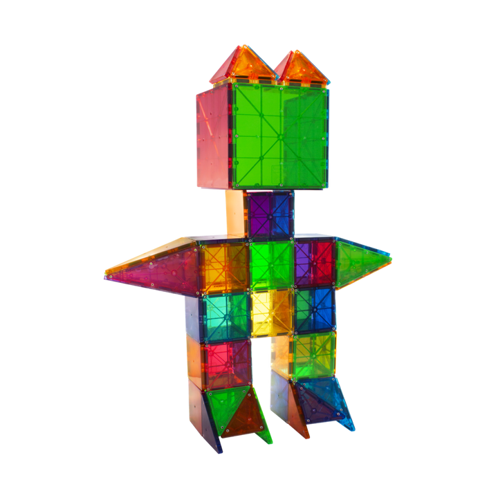 Magna Tiles Clear Colors - 100 Piece Set