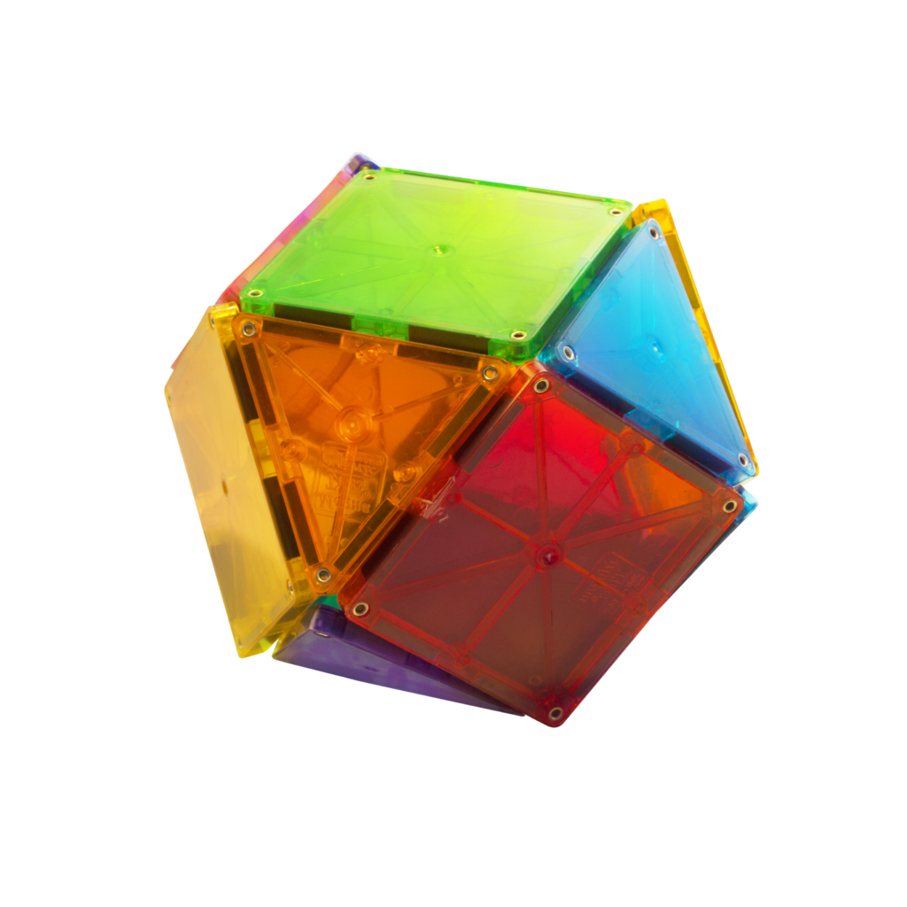 Magna-Tiles® Clear Colors 32 Piece Set