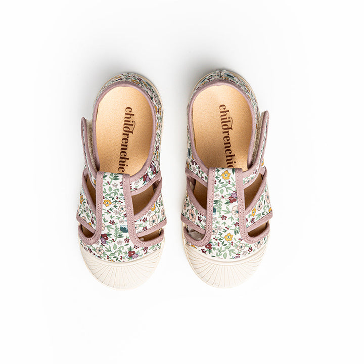 Marly Floral Cap-Toe Sandals ( Toddler/ Little Kid )  ( Online Only )