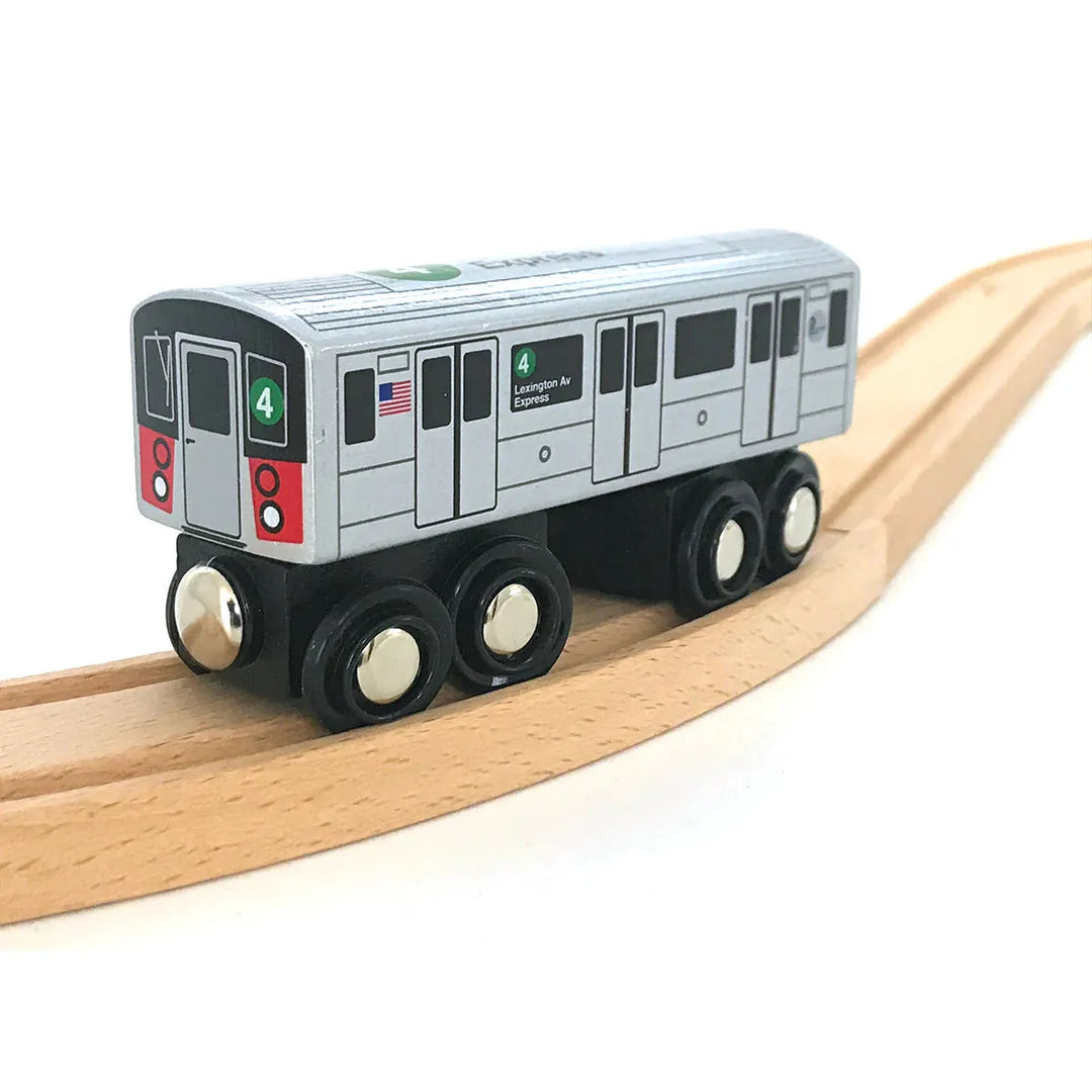 New York City Subway Wooden Railway by Munipals