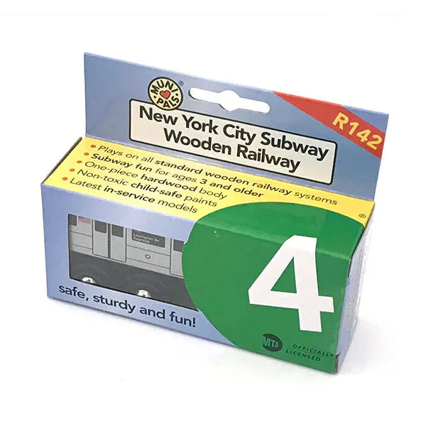 New York City Subway Wooden Railway by Munipals