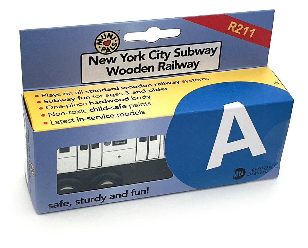 New York City Subway Wooden Railway by Munipals