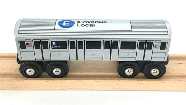 New York City Subway Wooden Railway by Munipals