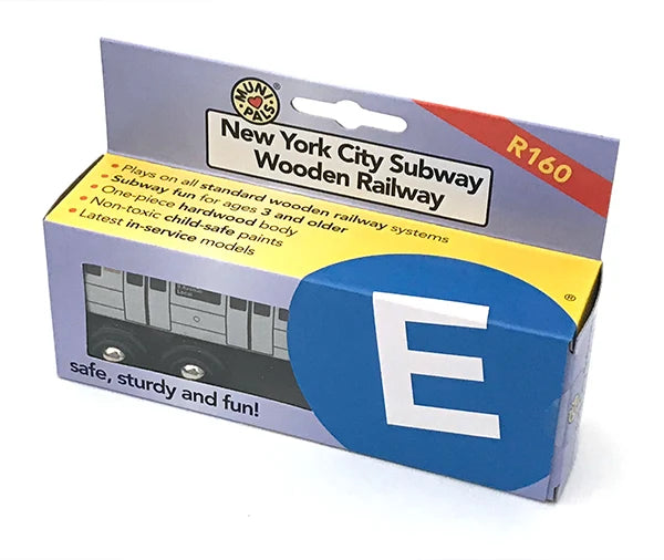 New York City Subway Wooden Railway by Munipals