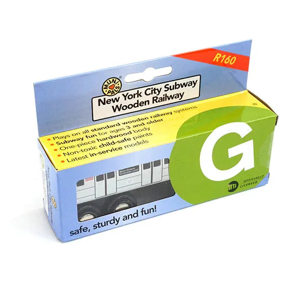 New York City Subway Wooden Railway by Munipals