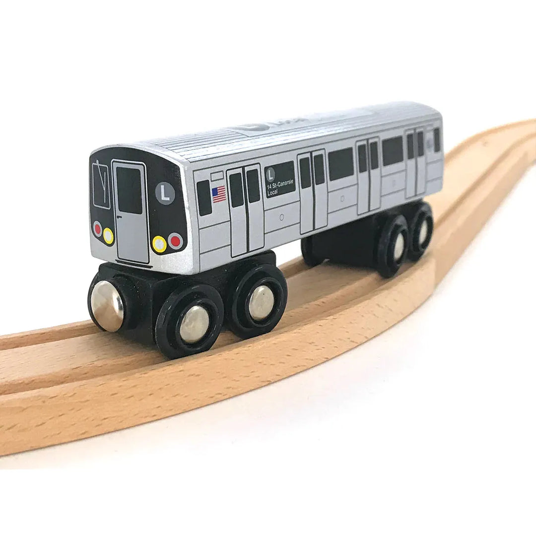 New York City Subway Wooden Railway by Munipals