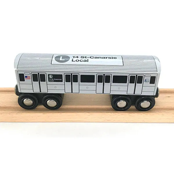 New York City Subway Wooden Railway by Munipals