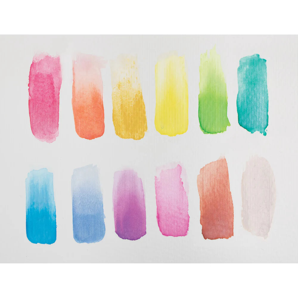 Ooly Chroma Blends Watercolor Paint Set - Pearlescent