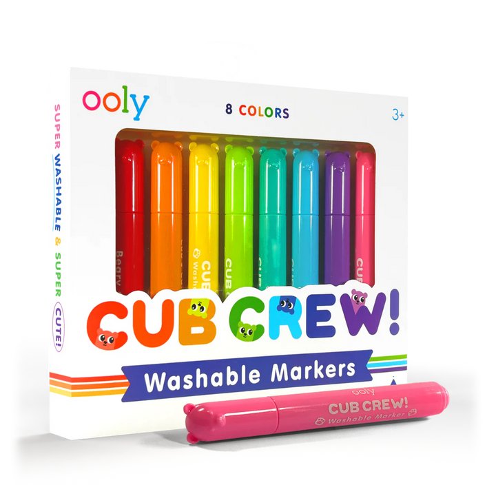 OOLY Cub Crew Washable Markers – Set of 8