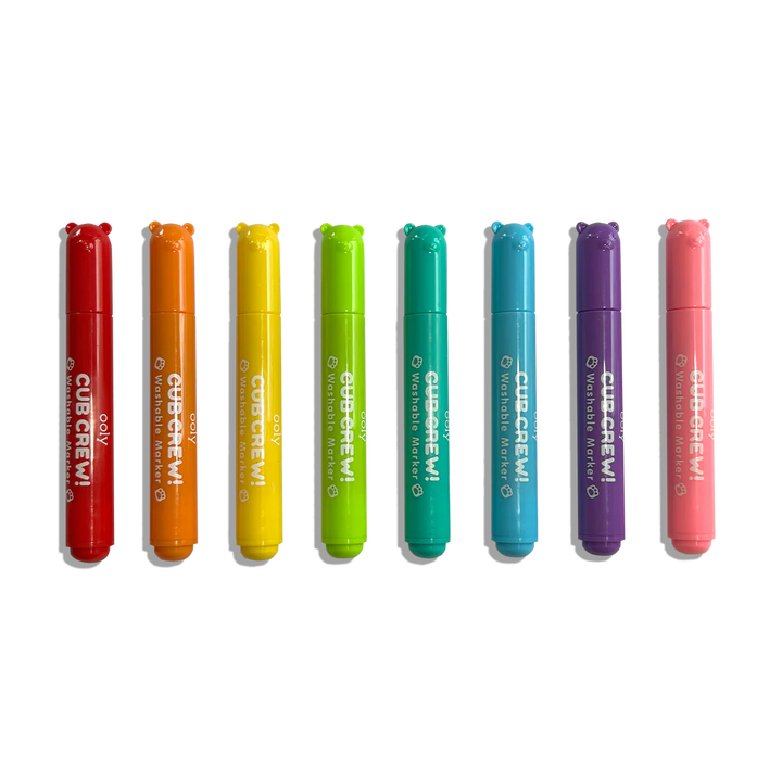 OOLY Cub Crew Washable Markers – Set of 8