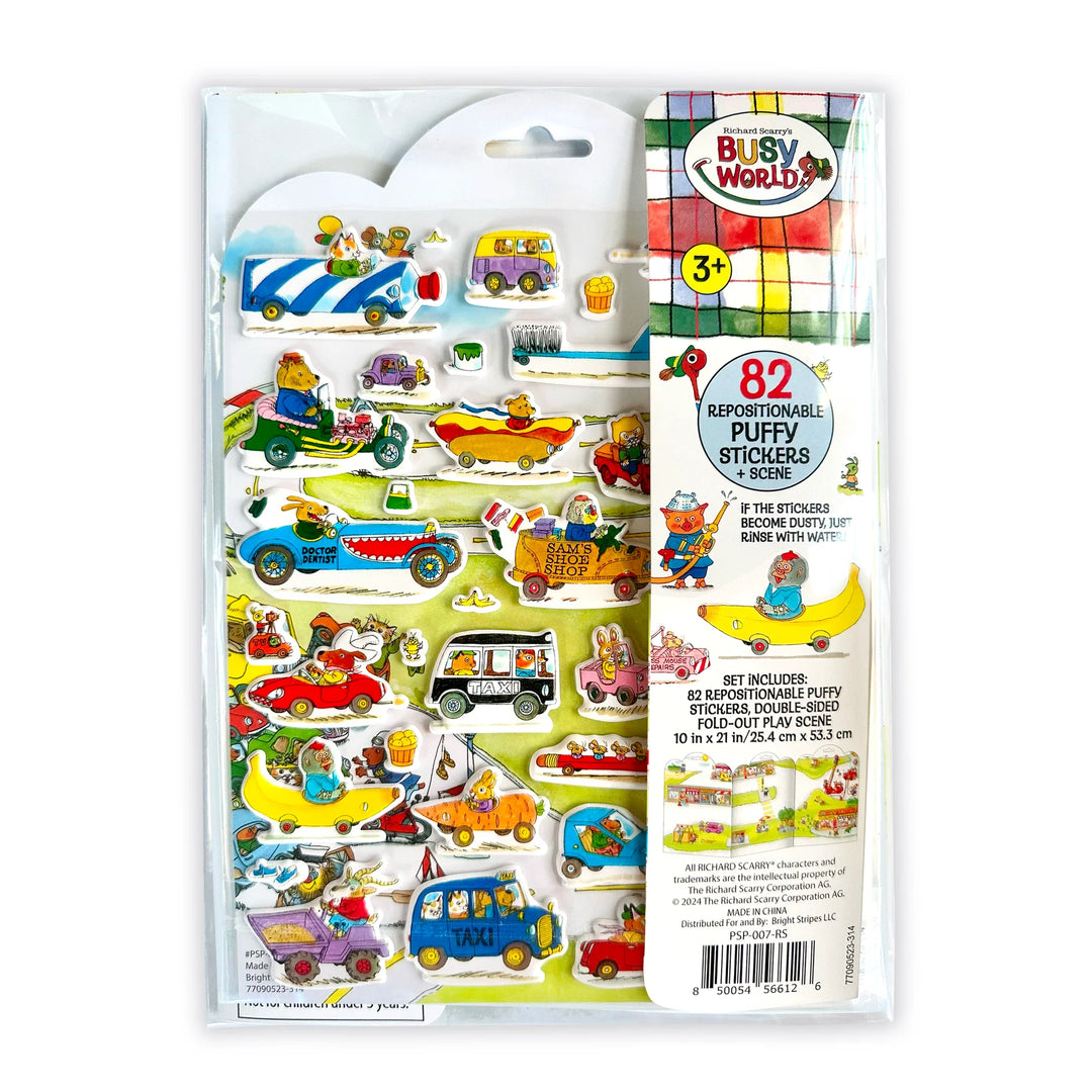 Richard Scarry’s Busy World® Puffy Sticker Play Set