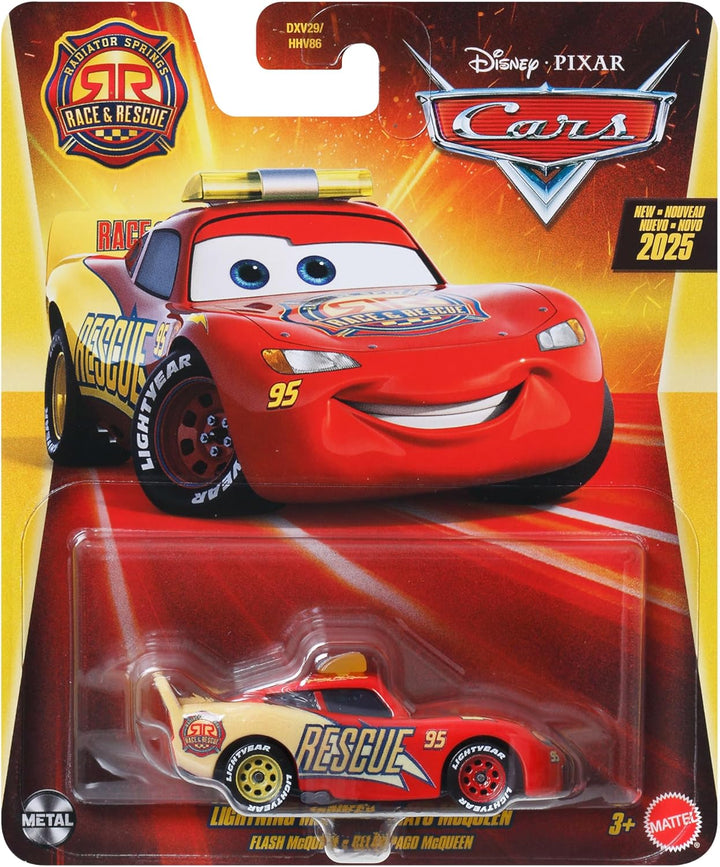 Toy car figure in packaging with Disney/Pixar branding