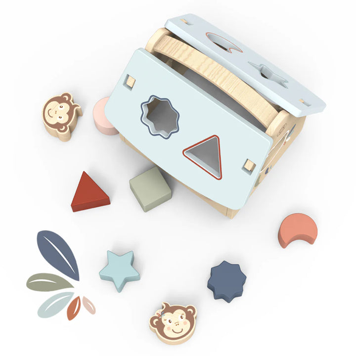 House Shape Sorter – Wooden Learning Toy