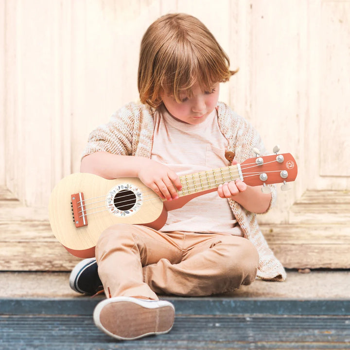 Speedy Monkey Wooden Ukulele
