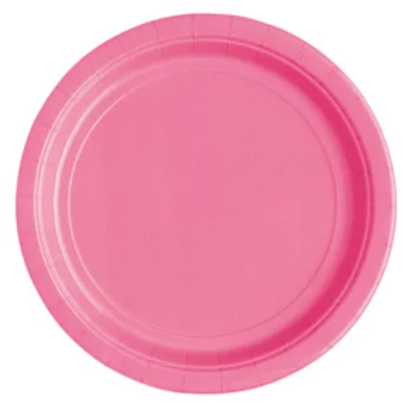 Party Plates 8 count ( 8 3/4 inches) - Solid Colors