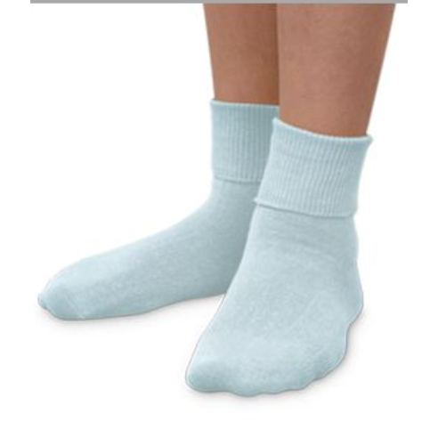 Jefferies Socks Smooth Toe Organic Cotton Turn Cuff Socks 1 Pair